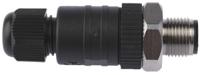 18319-rscn-47 Lumberg Automation Circular Connector, 4 Contacts, Cable, M12 Connector, Plug, Male, IP67, RSCN Series