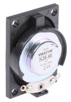 2945 Visaton 28mm dia 2W nom Mid Range Speaker Driver, 8Ω, 230 Hz → 20 kHz