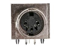 167-3722 RS PRO 3 Pole Din Socket, DIN 41524, 3A, 34 V, Twist Lock, Female, Through Hole