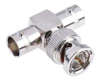 546-4106 RS PRO Tee 75Ω RF Adapter BNC Plug to BNC Socket