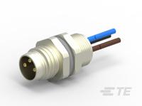 t4072014031-001 TE Connectivity Circular Connector, 3 Contacts, Front, M8 Connector, Plug, Male, IP67, Standard Circular Connectors