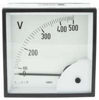 d96sd500v2-001 HOBUT Analogue Voltmeter AC, 92 x 92 mm