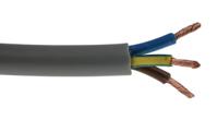 775-5895 RS PRO 3183Y 2.5 mm² 3 Core Power Cable, H05VV-F, Grey PVC, 100m