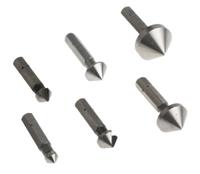 05104655001 Wera HSS Countersink Drill Bit Set, 6.3 mm, 8.3 mm, 10.4 mm, 12.4 mm, 16.5 mm, 20.5 mm Head, 90°, 8 Piece(s)
