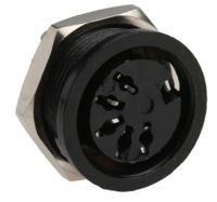 490-983 RS PRO 5 Pole Din Socket, 4A, 100 V ac, Female, Panel Mount