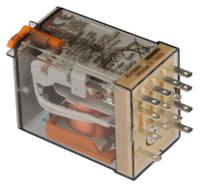 553482400040 Finder Plug In Relay, 240V ac Coil, 7A Switching Current, 4PDT