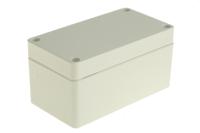 1554dgy Hammond 1554 Series Grey ABS Enclosure, IP66, Grey Lid, 120 x 65 x 60.5mm