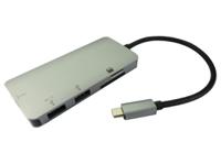 192-4704 RS PRO 2 Port USB 3.0 USB C  Hub, USB Powered