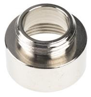 52104454 Lapp Cable Gland Adaptor, M20 Exterior Thread, M25 Interior Thread, Nickel Plated Brass, SKINDICHT Series