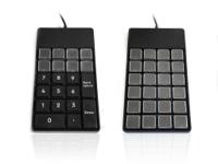 kyb500-s24busbbk Ceratech KYB500-S24BUSBBK Wired USB Compact Keyboard, QWERTY (UK), Black
