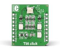 mikroe-1834 MikroElektronika Tilt Click Tilt Sensor MikroBus Click Board for RPI-10354