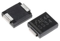 ss34 onsemi 40 V 3 A Diode Schottky 2-Pin DO-214AA SS34