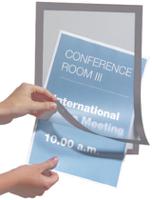 4872-23 Durable DURAFRAME Silver A4 Smooth and rigid Information Frame, 323mm Height, 236mm Width