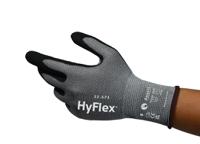 11571090 Ansell 11-571 Black, Grey High Performance Polyethylene, Nylon, Spandex Work Gloves, Size 9, Nitrile Coating
