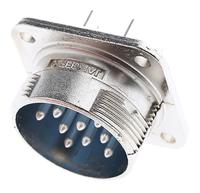 5360-120-06 Jaeger Circular Connector, 12 Contacts, Panel, Standard Connector, Male, IP50, IP54
