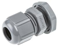 5311101053119010 Lapp SKINTOP Series Grey Polyamide Cable Gland, M16 Thread, 4mm min., 10mm max., IP66, IP68, IP69