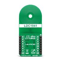 mikroe-4783 MikroElektronika LDC 2 Click Inductive Sensor Add On Board for LDC1041 mikroBUS Socket