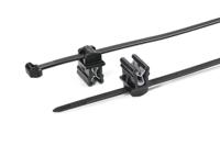 156-00015 HellermannTyton Cable Tie, 150mm x 4.6 mm, Black Nylon, Pk-500