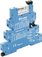 393132300060 Finder 39 Series Interface Relay, DIN Rail Mount, 230V ac Coil, SPDT, 1-Pole, 6A Load