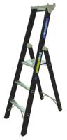 41145 Zarges Aluminium 3 steps Step Ladder, 0.8m platform height