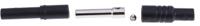 934096100 Hirschmann Test & Measurement Black Female Banana Socket, 4 mm Connector, Screw Termination, 24A, 1000V ac/dc, Nickel