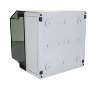 9519100 Rittal PK Series Polycarbonate Wall Box, IP66, Viewing Window, 180 mm x 182 mm x 165mm