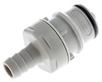 hfcd22612 Colder Products Hose Connector, Straight Hose Tail Coupling 3/8in ID, 4.2 bar