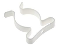 289-607 RS PRO 28.58mm Steel Spring Clip, 39.69mm x 9.53mm x 49.21mm, 4BA