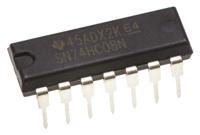 sn74hc08n Texas Instruments SN74HC08N, Quad 2-Input AND Logic Gate, 14-Pin PDIP