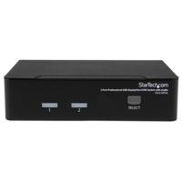 sv231dpua StarTech.com 2 Port USB DisplayPort KVM Switch, 3.5 mm Stereo 3840 x 2400 Maximum Resolution