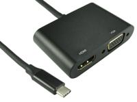220-6502 RS PRO USB C to HDMI, VGA Adapter, USB 3.0, 1 Supported Display(s) - 1080