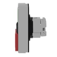 zb4bl7341 Schneider Electric Harmony XB4 Series Green, Red Momentary Push Button Head, 22mm Cutout, IP67, IP69K