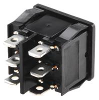 2-1634200-2 TE Connectivity DPDT, On-Off-(On) Rocker Switch Panel Mount
