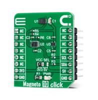 mikroe-4866 MikroElektronika Magneto 10 Click Magnetometer Sensor Add On Board for MLX90392 MikroBus