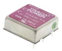 thn-15-2412 TRACOPOWER THN 15 DC-DC Converter, 12V dc/ 1.3A Output, 18 → 36 V dc Input, 15W, Through Hole, +85°C Max Temp