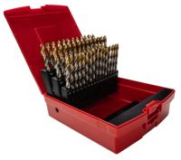a095203 Dormer 41-Piece Jobber Drill Set for Multi-Material, 10mm Max, 6mm Min, High Speed Steel Bits