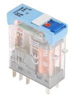 c12a21x24d Releco PCB Mount Power Relay, 24V dc Coil, 5A Switching Current, DPDT