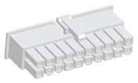 2-2296205-0 TE Connectivity, VAL-U-LOK Female Connector Housing, 4.2mm Pitch, 20 Way, 2 Row