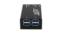 ex-1181hms Exsys 4 Port USB 3.0 USB A, USB B  Hub, USB Bus Powered, 81.70 x 46.60 x 24.40mm
