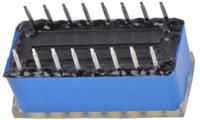 3-5435640-9 TE Connectivity 8 Way Through Hole DIP Switch SPST, Rocker Actuator