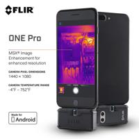 flir-one-pro-android-usb-c-435-0007-03 FLIR ONE PRO Android for Smartphones USB-C Thermal Imaging Camera, -20 → +400 °C, 160 x 120pixel Detector