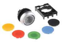 78635763-m22-d-xm22-am22xd-srgyb Eaton RMQ Titan M22 Series Chrome Momentary Push Button Head, 22mm Cutout, IP69K