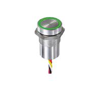 cpb1110000ngss APEM Capacitive Switch Momentary,Illuminated, Green, Red, NPN, IP68, IP69K