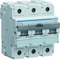 hmc390 Hager HMC MCB, 3P, 100A, 400V AC, 15 Breaking Capacity