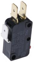 v-16-1c5 Omron Plunger Micro Switch, Tab Terminal, 16 A @ 250 V ac, SPDT, IP40