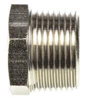 0904-21-27 Legris LF3000 Series Straight Threaded Adaptor, R 3/4 Male to G 1/2 Female, Threaded Connection Style