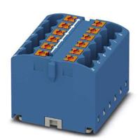 3273288 Phoenix Contact Distribution Block, 12 Way, 4mm², 24A, 450 V, Blue
