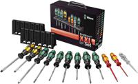 05051010001 Wera Phillips; Pozidriv; Slotted Insulated & Standard Screwdriver Set, 12-Piece