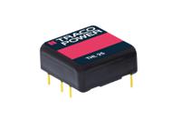 thl-25-2422 TRACOPOWER THL 25 DC-DC Converter, ±12V dc/ ±1A Output, 18 → 36 V dc Input, 25W, Through Hole, +80°C Max Temp