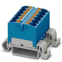 3273682 Phoenix Contact Distribution Block, 12 Way, 0.2 → 6mm², 32A, 800 V, Blue